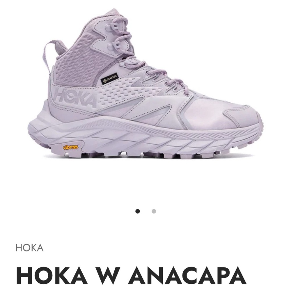 Hoka Lilac Anacapa Mid Gore-Tex Sneakers